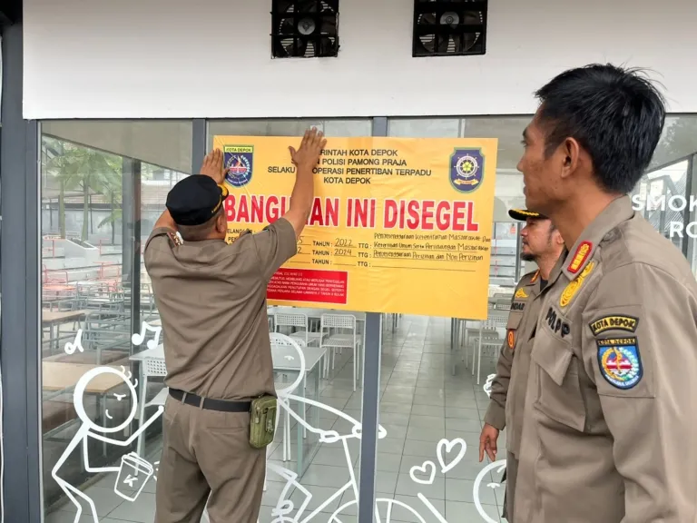 Satpol PP Depok: Investasi Tetap Didukung, Perizinan Tetap Harga Mati