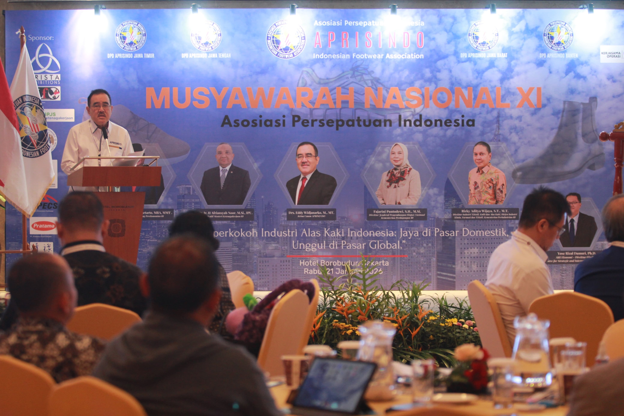 Munas XI APRISINDO Tegaskan Penguatan Industri Alas Kaki Nasional dan Daya Saing Global