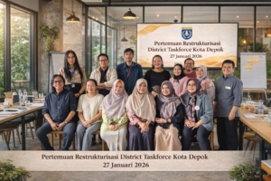 District Taskforce Kota Depok Bahas Restrukturisasi dan Prioritas Advokasi HIV 2026