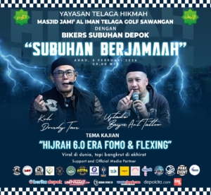 Bikers Subuhan Depok Angkat Isu Hijrah di Tengah Budaya FOMO dan Flexing