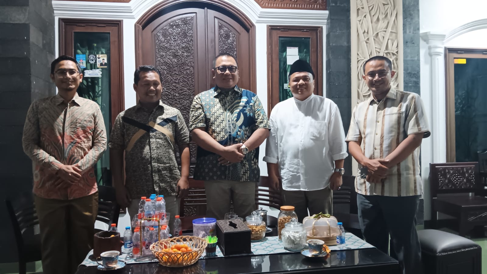Rombongan Elit PKS Depok Silaturahmi ke Kediaman Ketua DPC Gerindra Depok