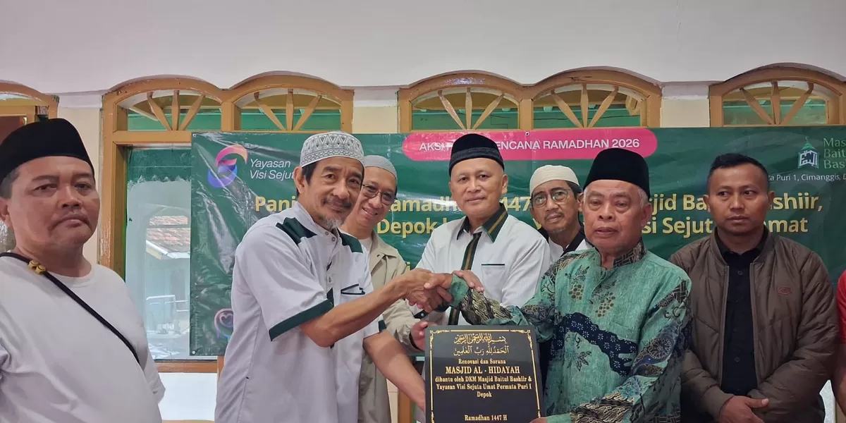 Masjid Baitul Bashiir Depok Salurkan Bantuan Renovasi Masjid dan Musala di Jabar hingga Aceh